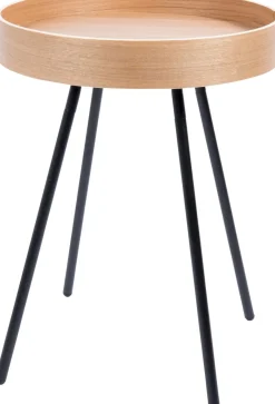 New Zuiver Oak Tray Bijzettafel