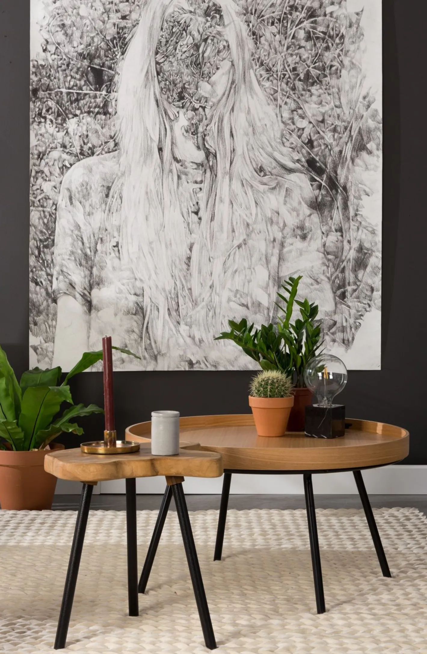 Zuiver Oak Tray Salontafel