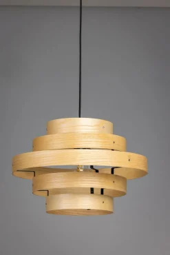 Best Eijerkamp Collectie Oaknut Hanglamp Bruin