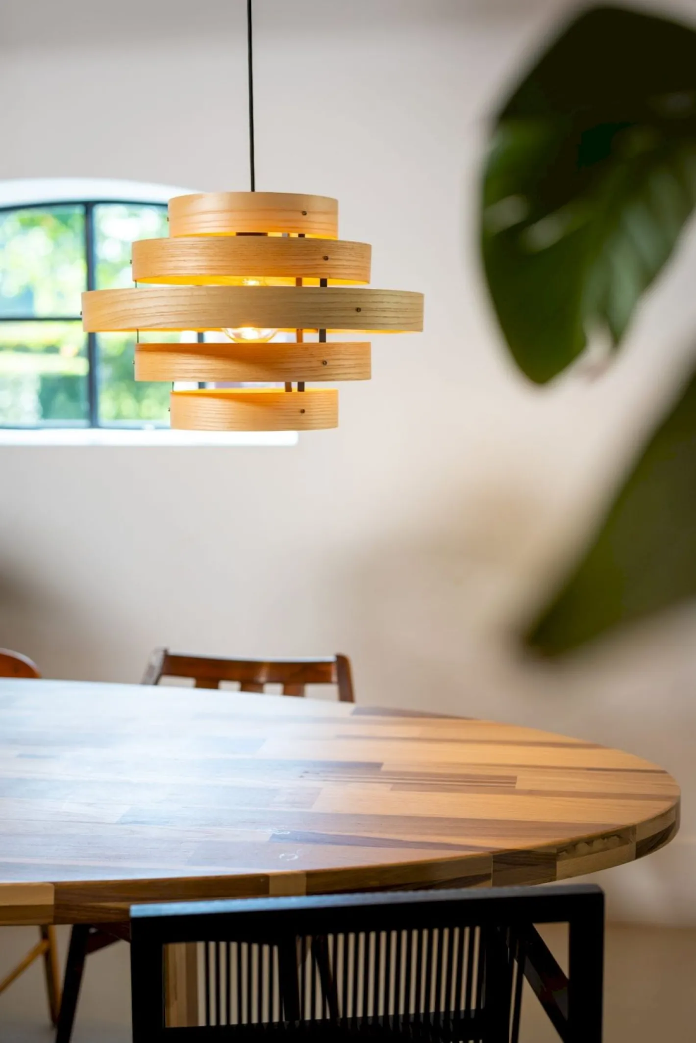 Best Eijerkamp Collectie Oaknut Hanglamp Bruin