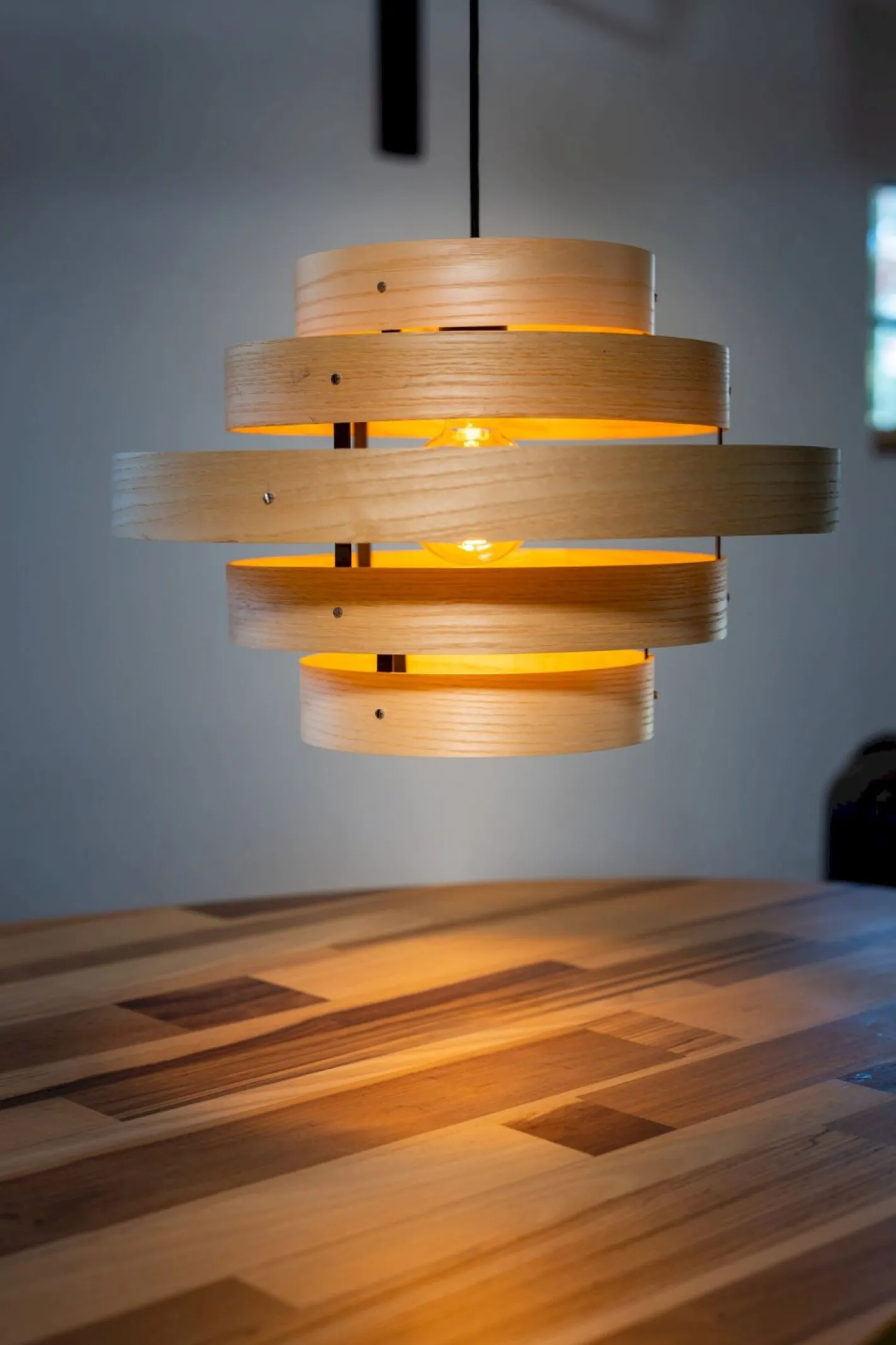 Best Eijerkamp Collectie Oaknut Hanglamp Bruin