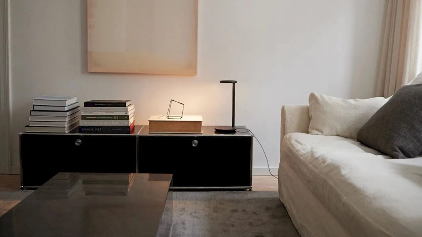 Best Flos Oblique Qi Tafellamp Brown