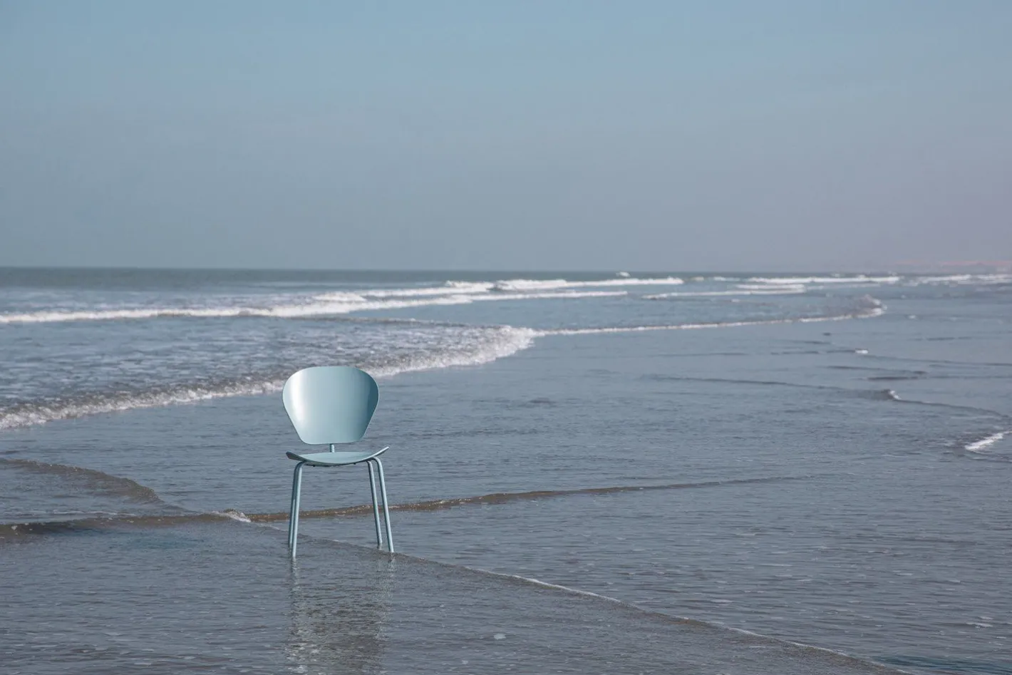 Discount Zuiver Ocean (set van 2) Eetkamerstoel Ocean Blue