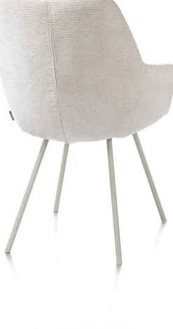 XOOON Odin Armstoel Ivoor, Silk Grey