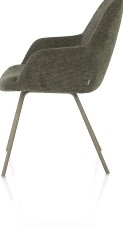 Outlet XOOON Odin Armstoel Grijs, Groen, Mosgroen