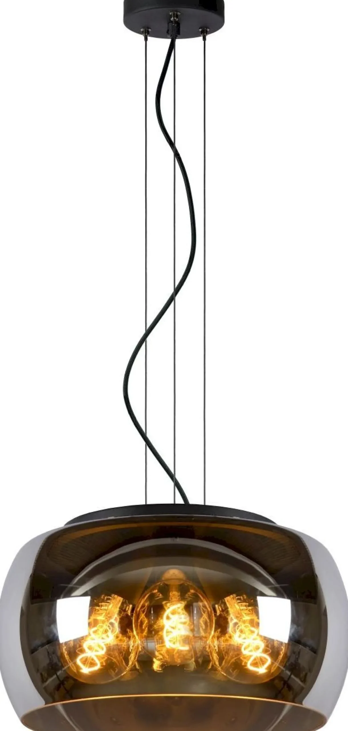 Best Lucide Olivia Hanglamp Zwart