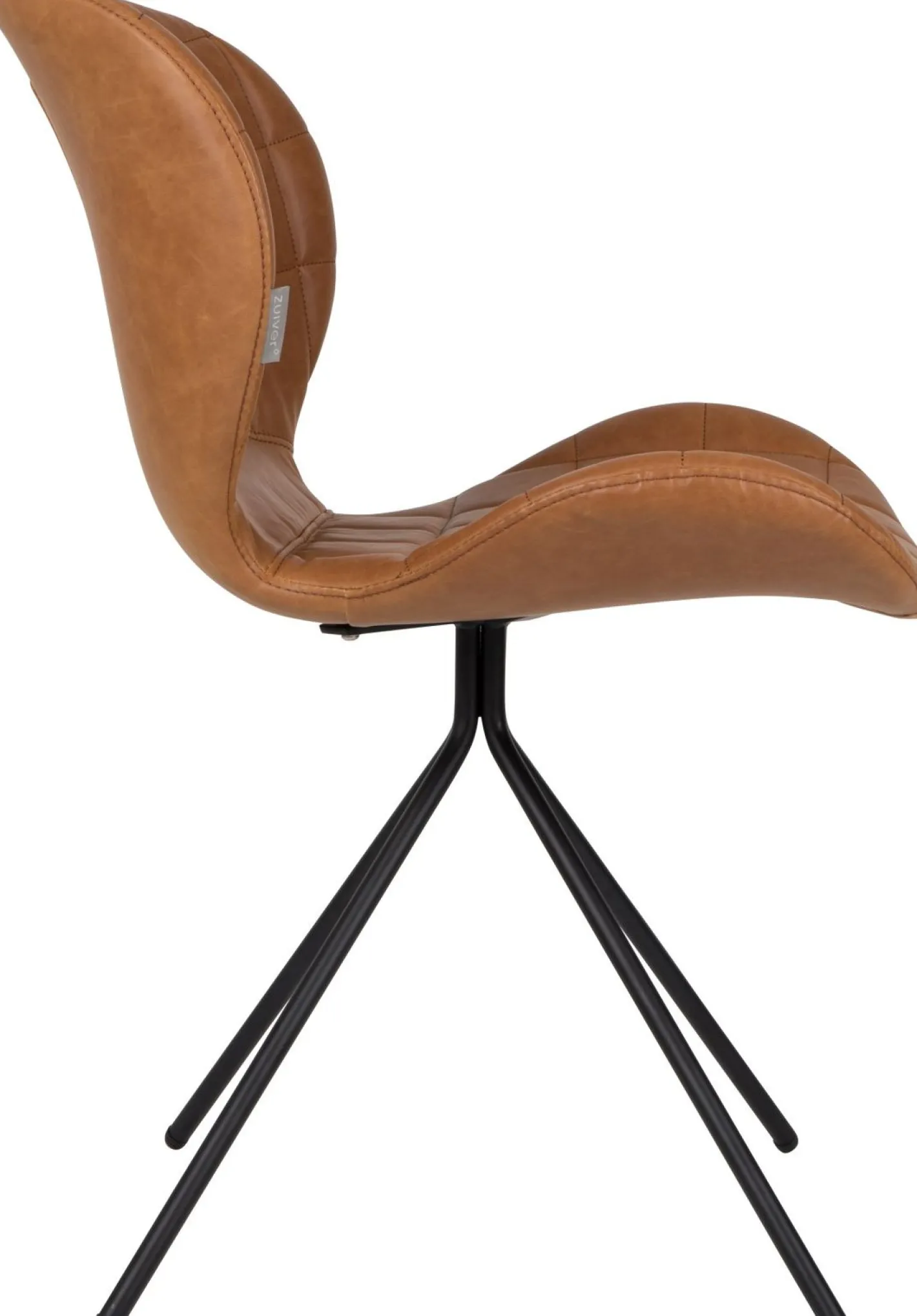Online Zuiver OMG LL (set van 2) Eetkamerstoel Brown