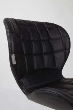 Zuiver OMG LL (set van 2) Eetkamerstoel Black