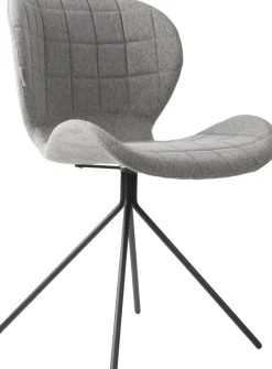 Clearance Zuiver OMG (set van 2) Eetkamerstoel Light Grey