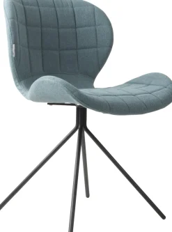 Discount Zuiver OMG (set van 2) Eetkamerstoel Blue