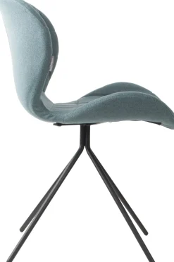 Discount Zuiver OMG (set van 2) Eetkamerstoel Blue