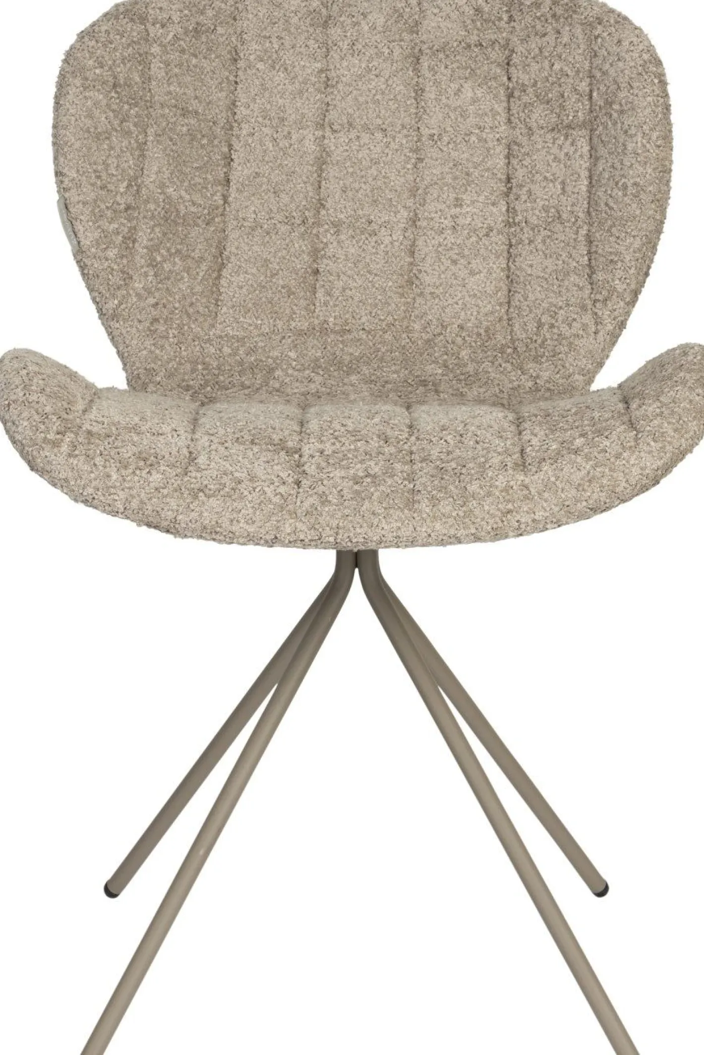 Zuiver OMG soft Soft (set van 2) Eetkamerstoel Beige
