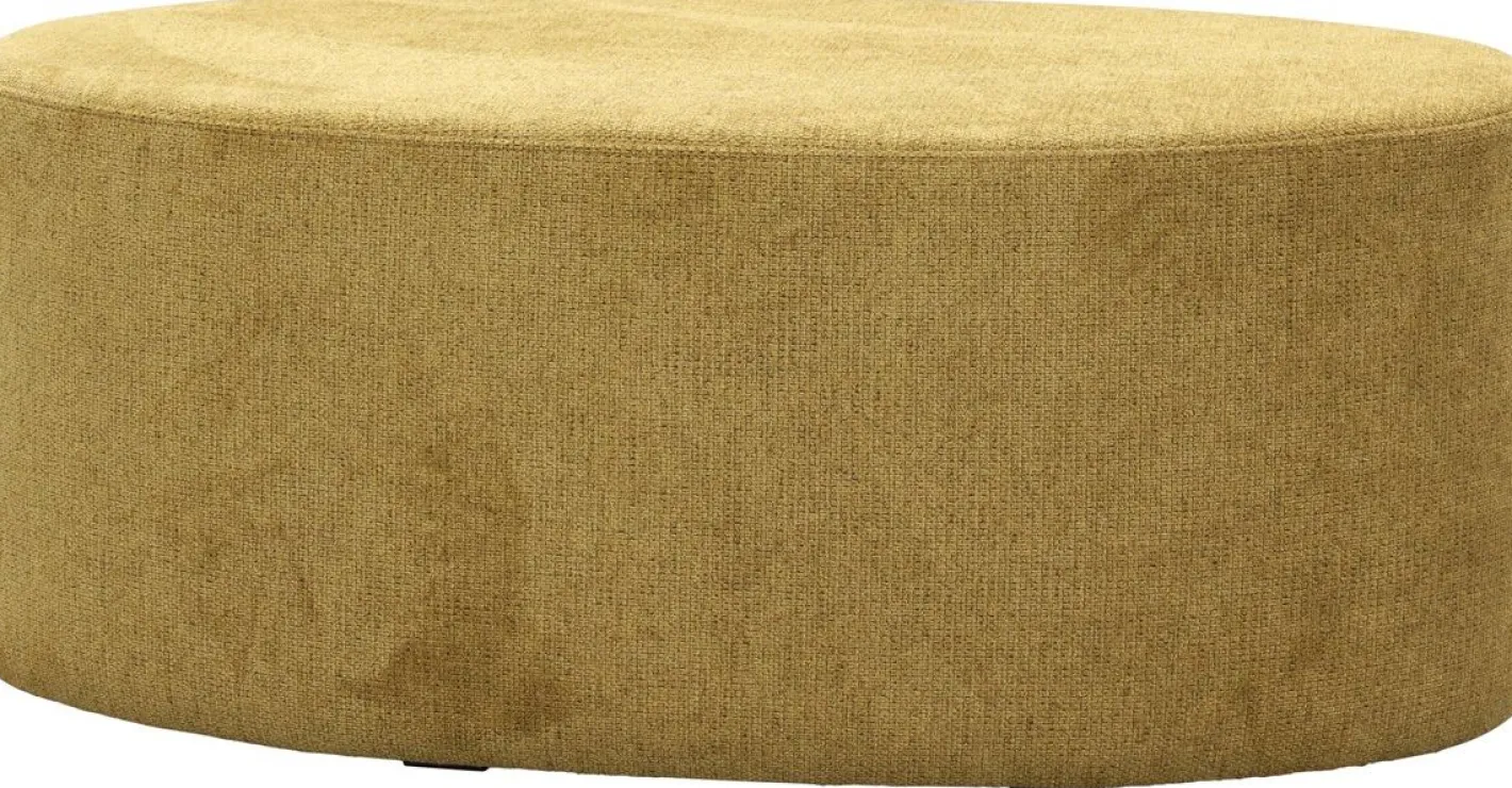 New Trendhopper Onna Ovaal Poef Mustard