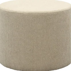 Outlet Trendhopper Onna Rond Poef Beige