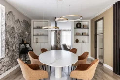 Discount Metaform Orfis Eettafel Bruin