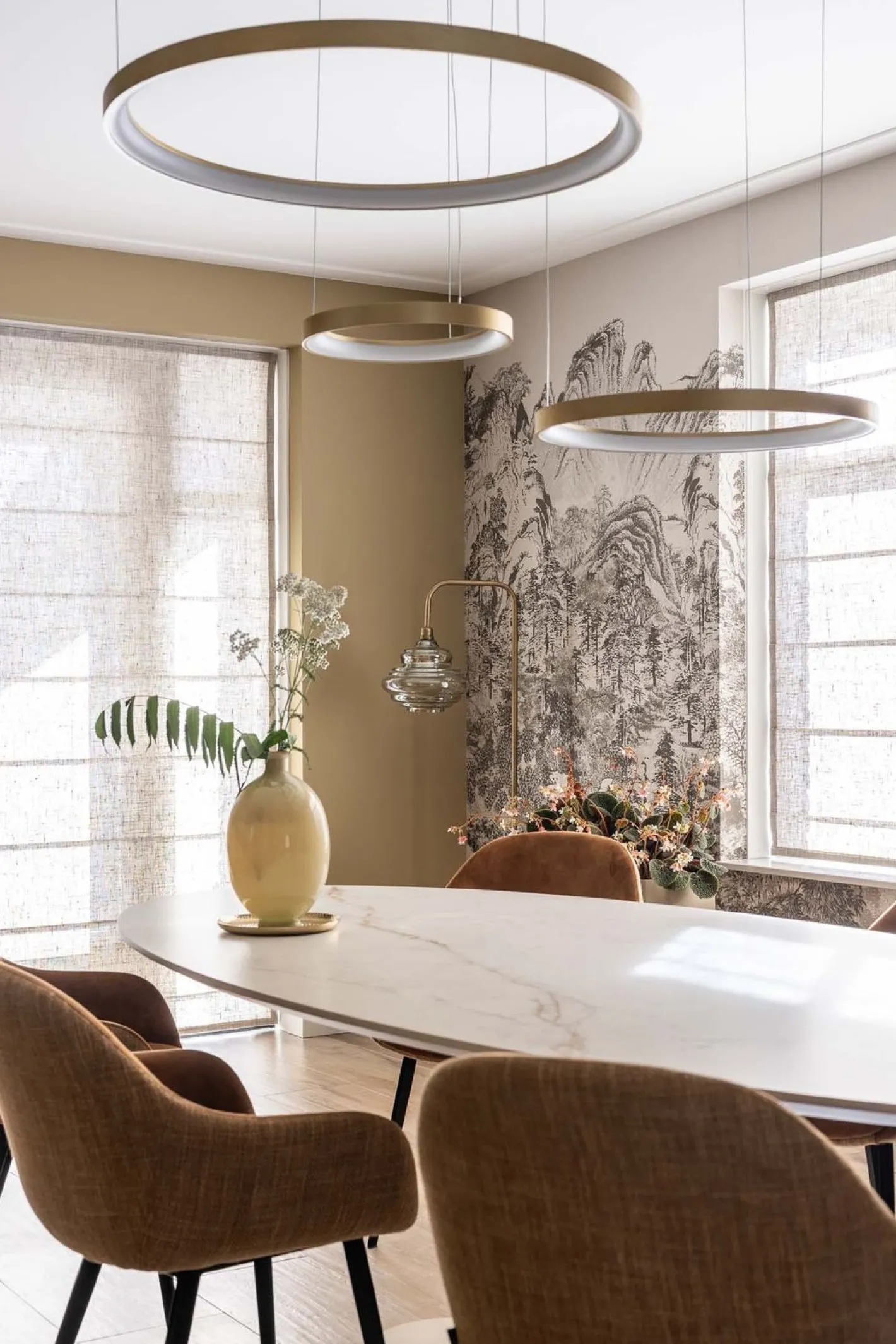 Discount Metaform Orfis Eettafel Bruin