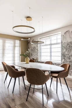 Discount Metaform Orfis Eettafel Bruin