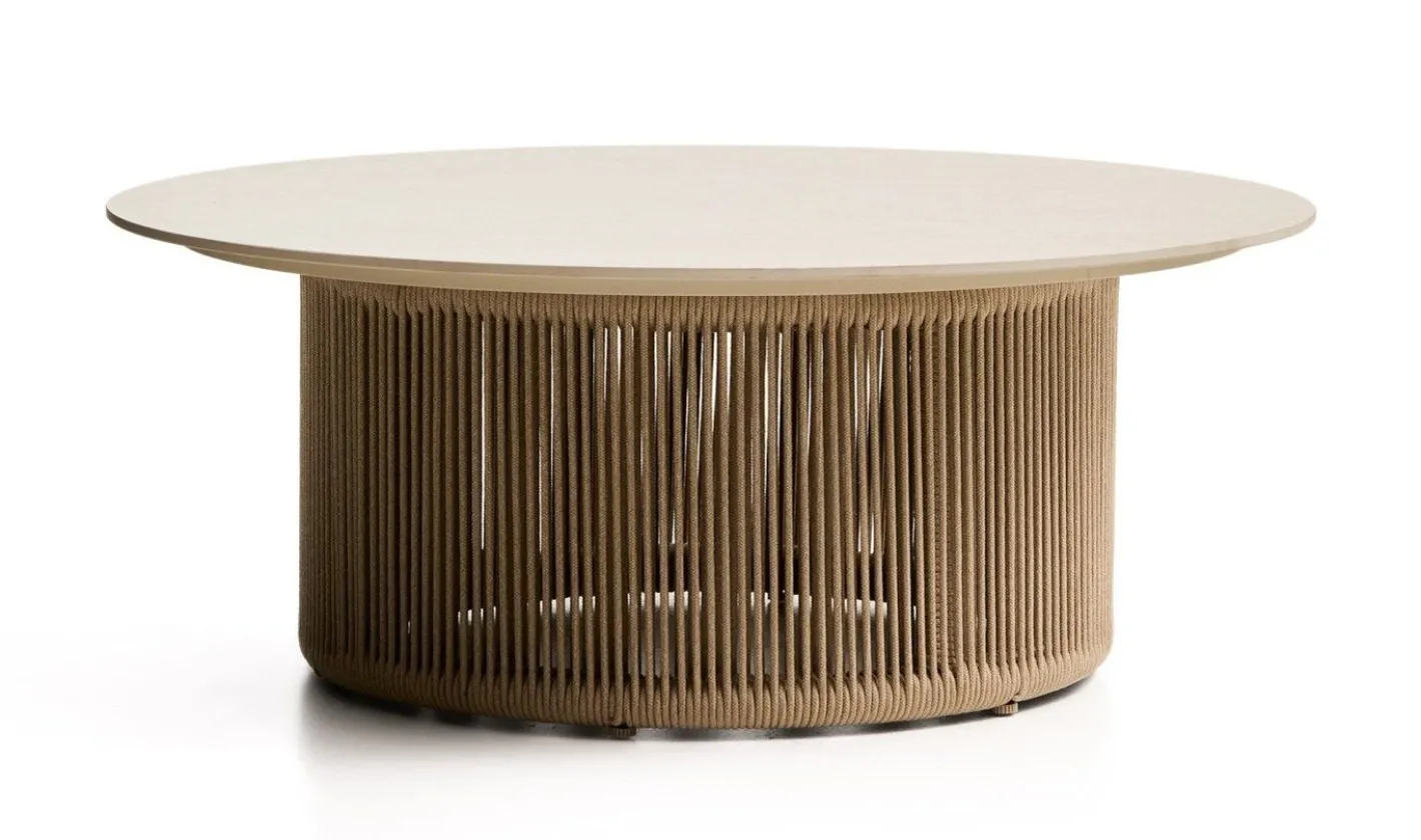 Sale Kave Home Orosei Outdoor Salontafel Ecru, Beige, Naturel
