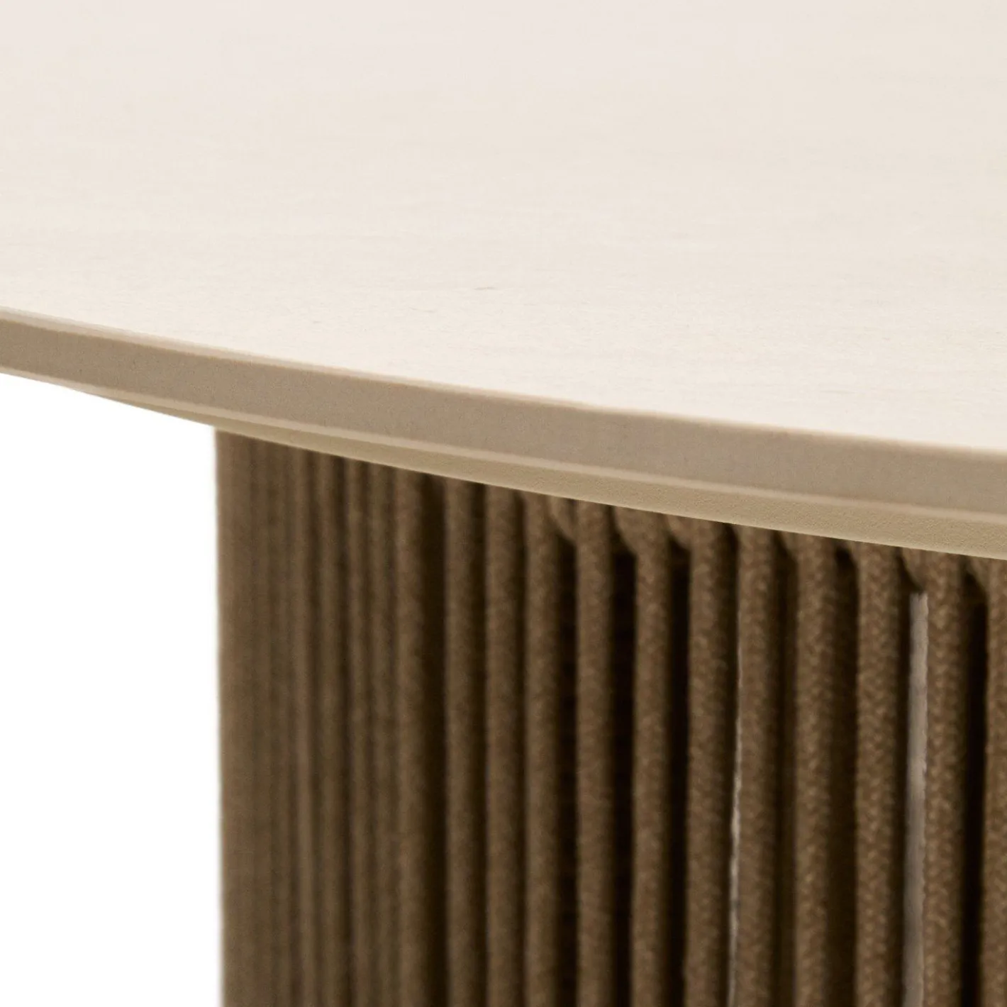Sale Kave Home Orosei Outdoor Salontafel Ecru, Beige, Naturel