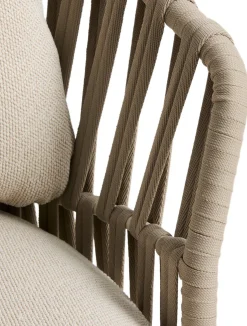 Kave Home Osani Outdoor Fauteuil Ecru, Taupe