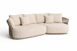 Kave Home Osani Tuinbank Ecru, Taupe