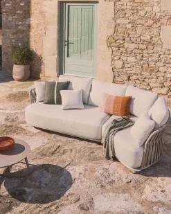 Kave Home Osani Tuinbank Ecru, Taupe