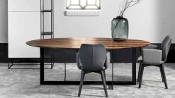 Best Interstar Ovaal Eettafel Bruin