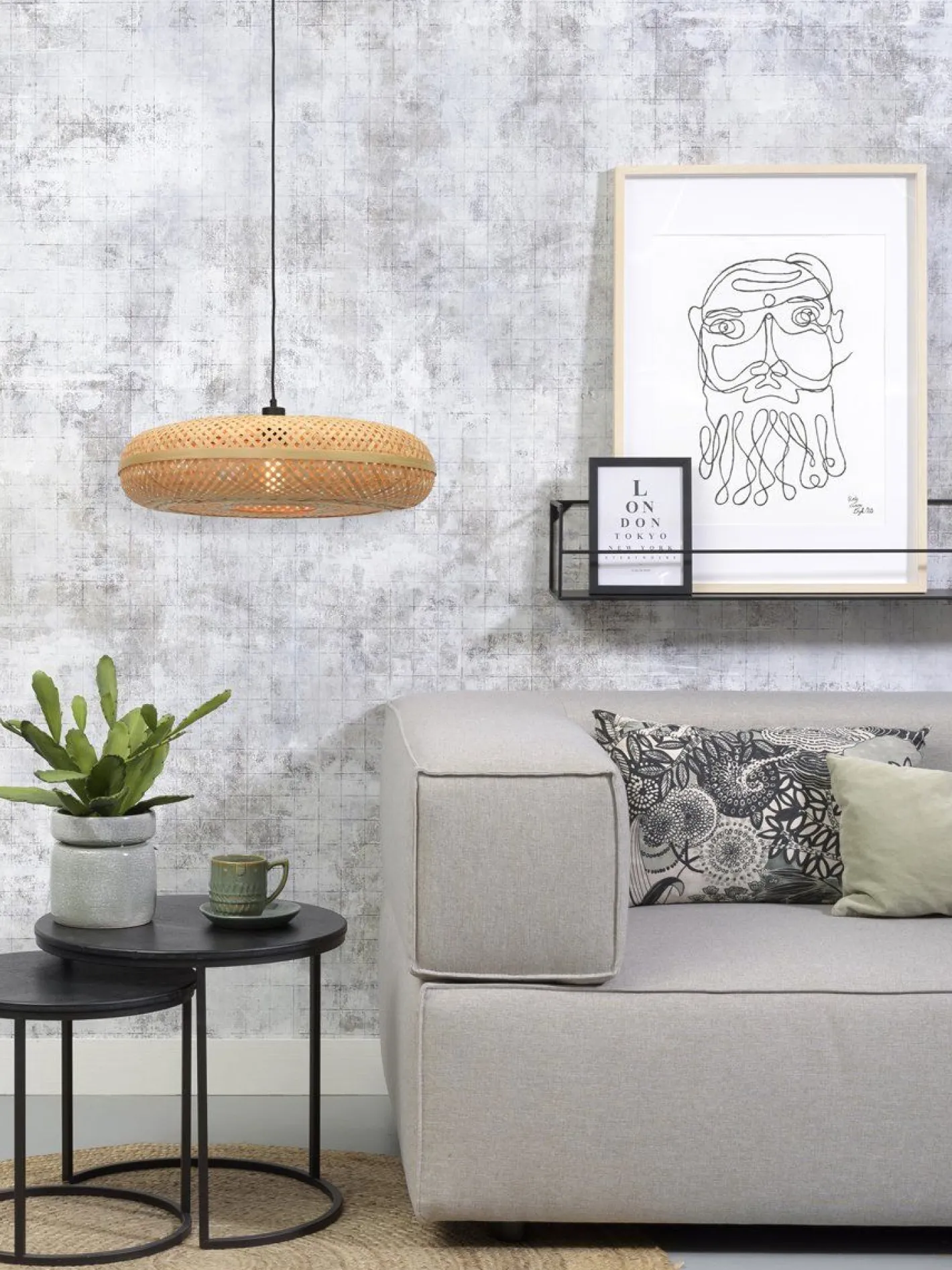 Outlet Good&Mojo Palawan L Hanglamp Natural
