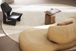 Brinker Carpets Pallio Ajour Black Vloerkleed Creme, Naturel