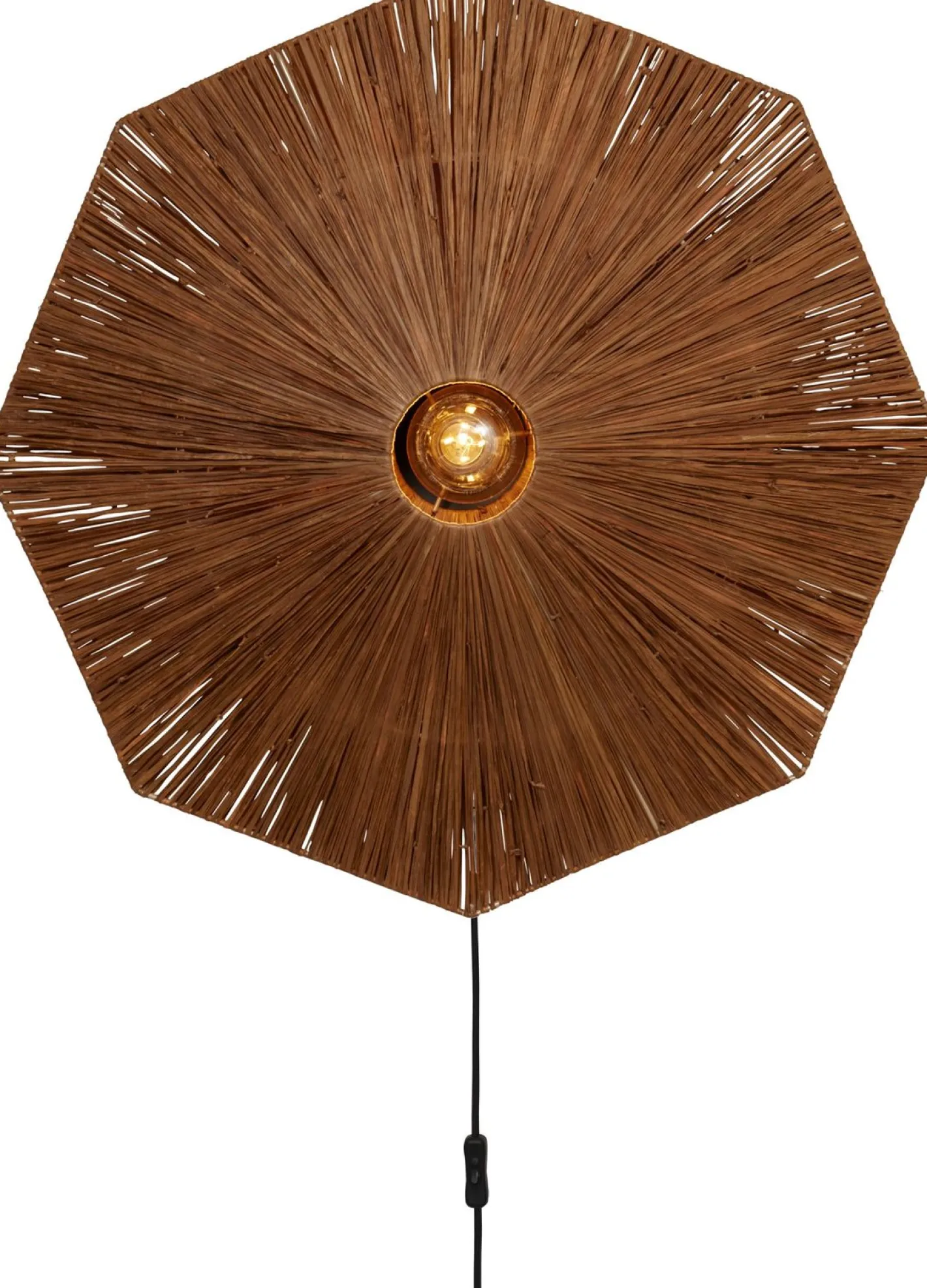 Outlet Good&Mojo Panama L Wandlamp Brown