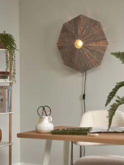 Hot Good&Mojo Panama L Wandlamp Grey