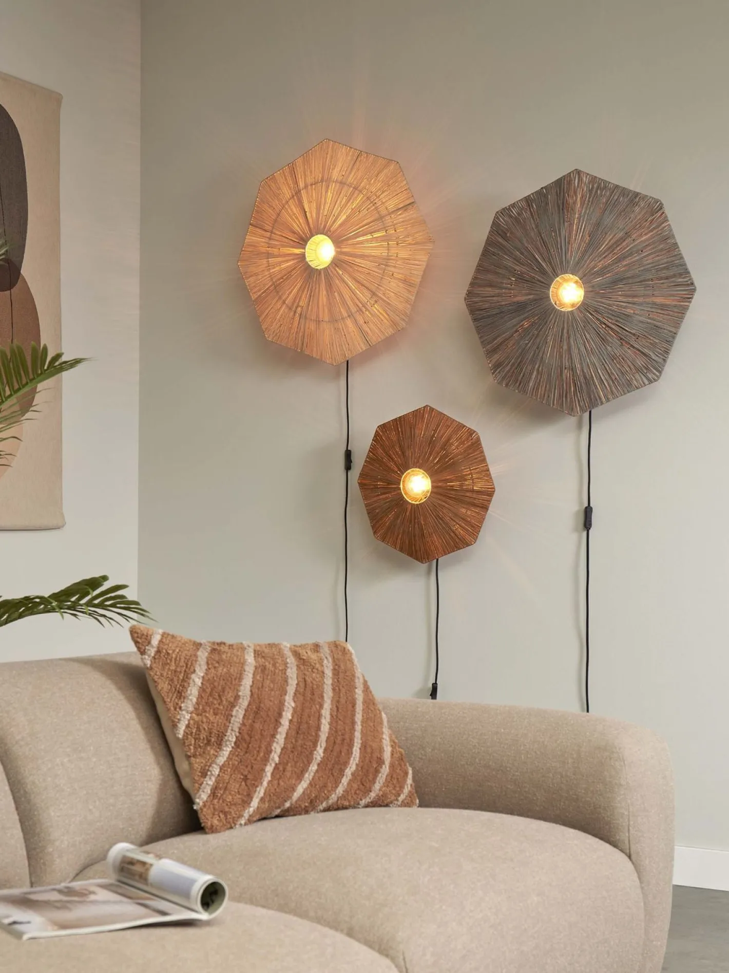 Best Good&Mojo Panama L Wandlamp Natural