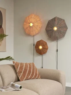 Hot Good&Mojo Panama S Wandlamp Brown