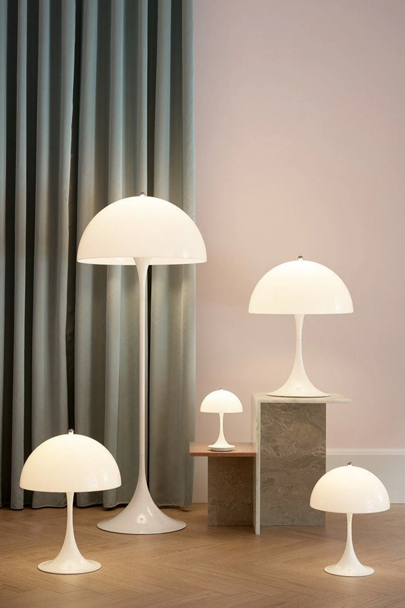 Louis Poulsen Panthella Tafellamp White Opal