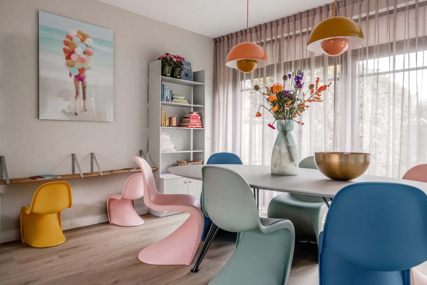 Online Vitra Panton Eetkamerstoel Soft Mint