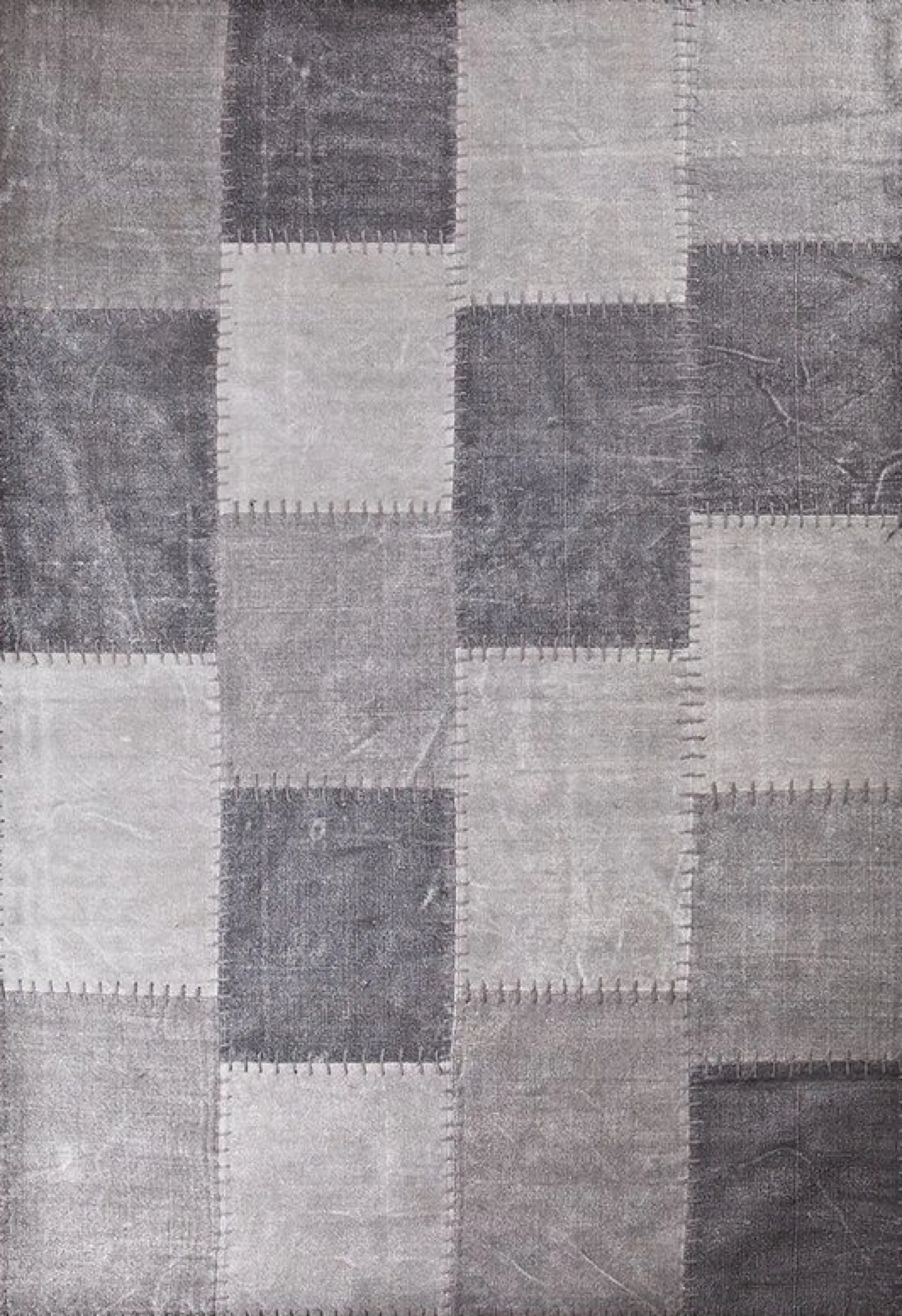 Hot By Boo Patchwork Vloerkleed Grey