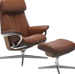 Discount Stressless Paul Relaxfauteuil + Hocker Chocolate