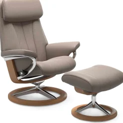 Discount Stressless Paul Relaxfauteuil + Hocker Chocolate