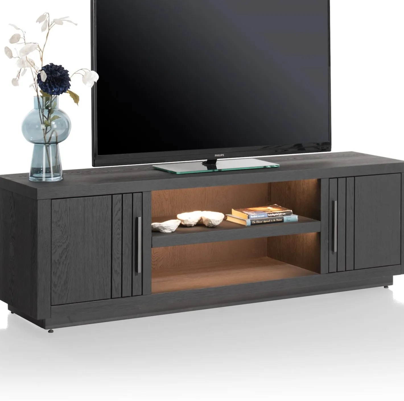 Clearance Henders en Hazel Pavie Tv-meubel Castle Black