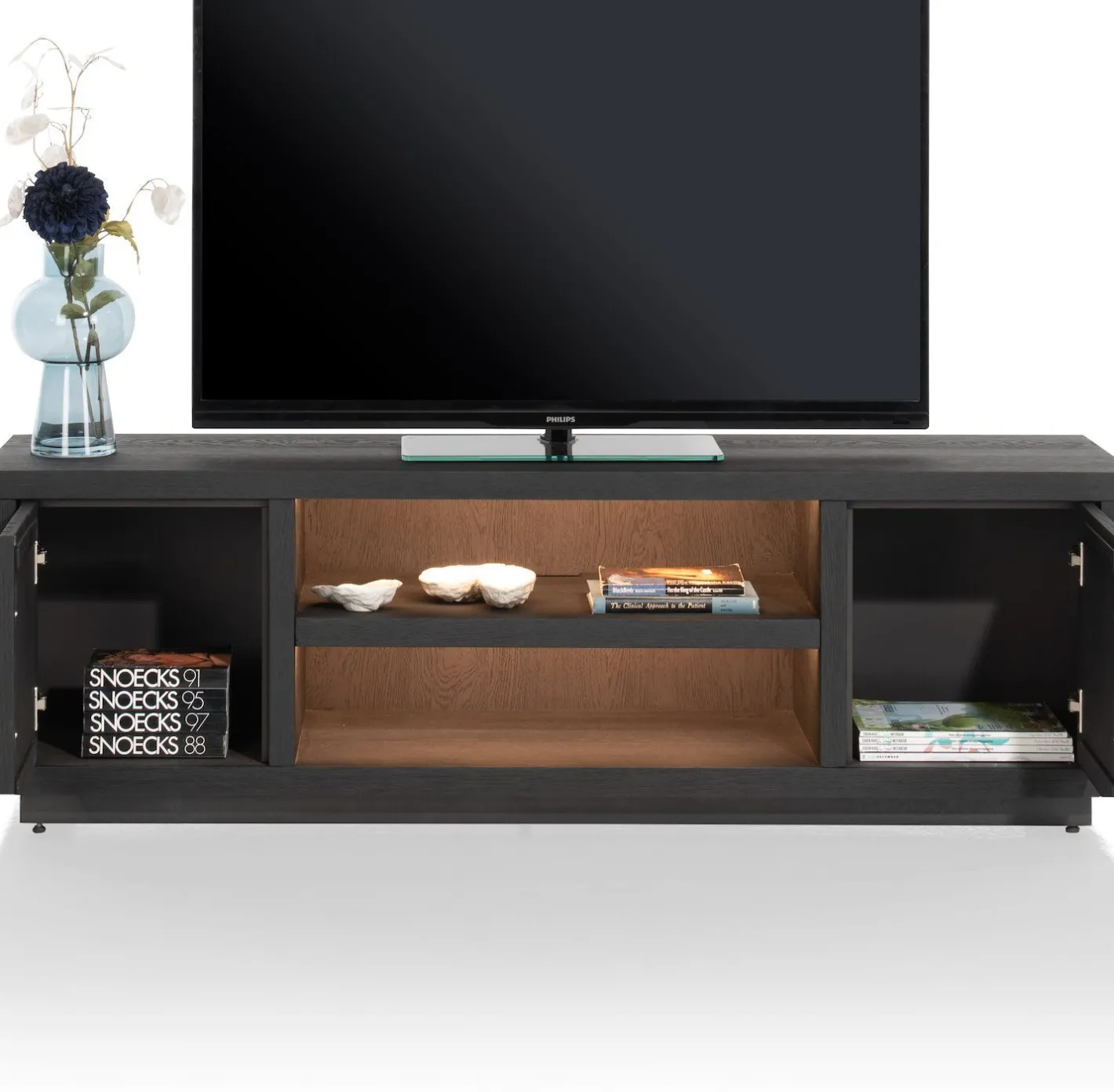 Clearance Henders en Hazel Pavie Tv-meubel Castle Black
