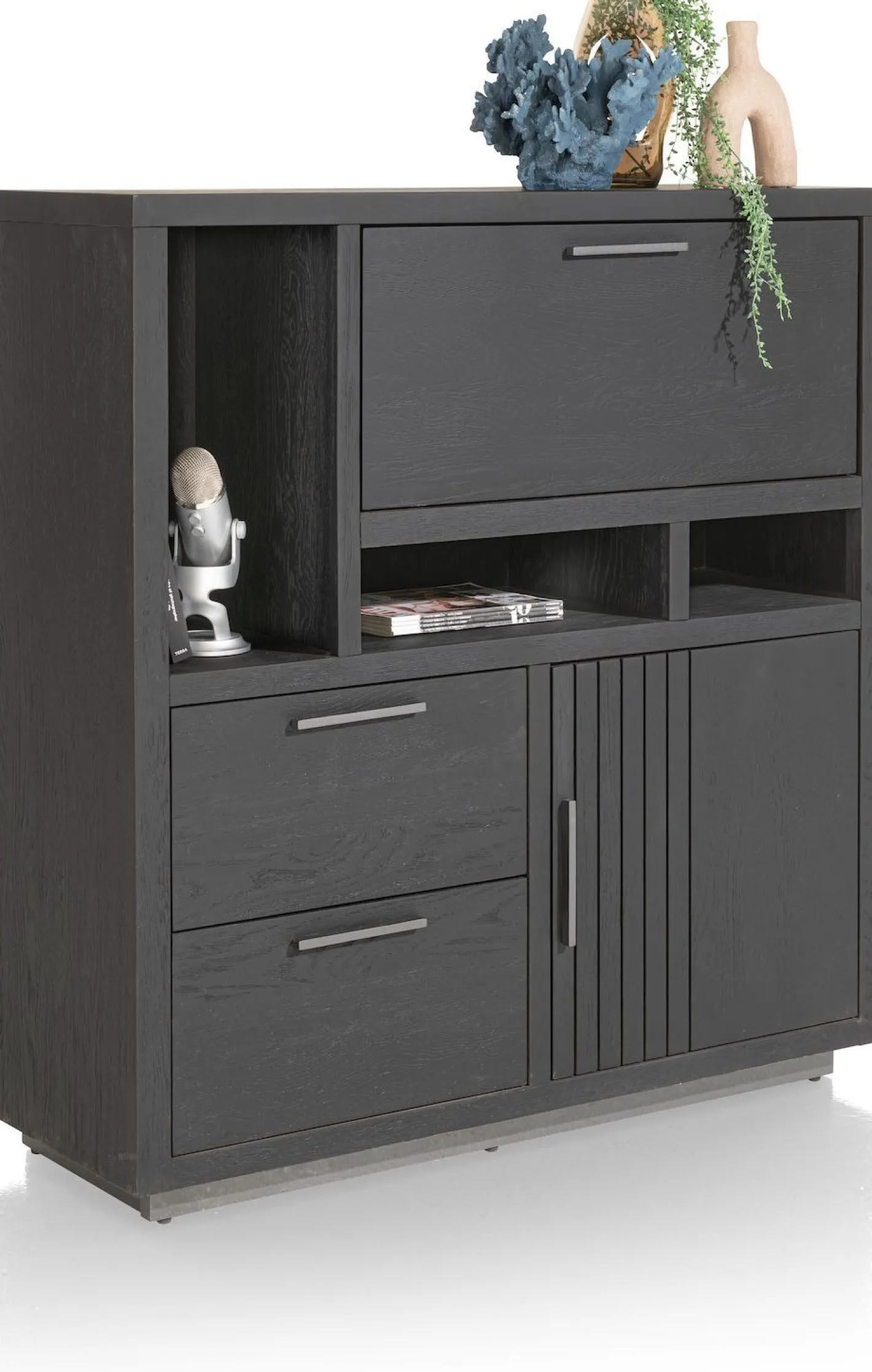Best Henders en Hazel Pavie Highboard Castle Black