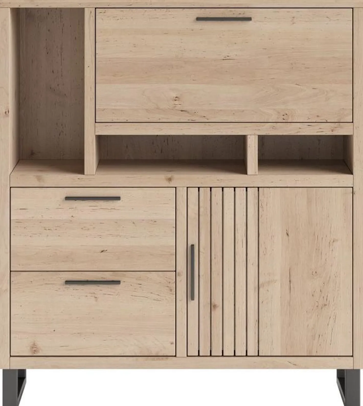 Clearance Henders en Hazel Pavie Highboard Natural