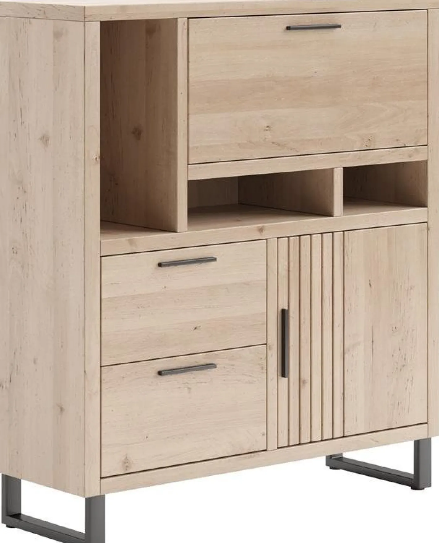 Clearance Henders en Hazel Pavie Highboard Natural