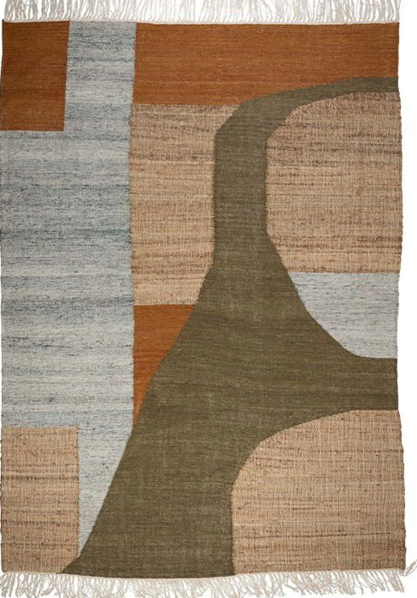 Online Dutchbone Pavilion Vloerkleed Bruin