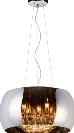 New Lucide Pearl Hanglamp Chroom