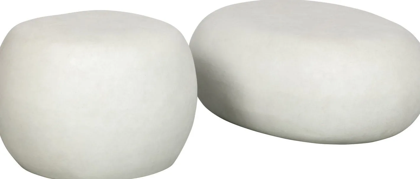 Best vtwonen Pebble Bijzettafel White