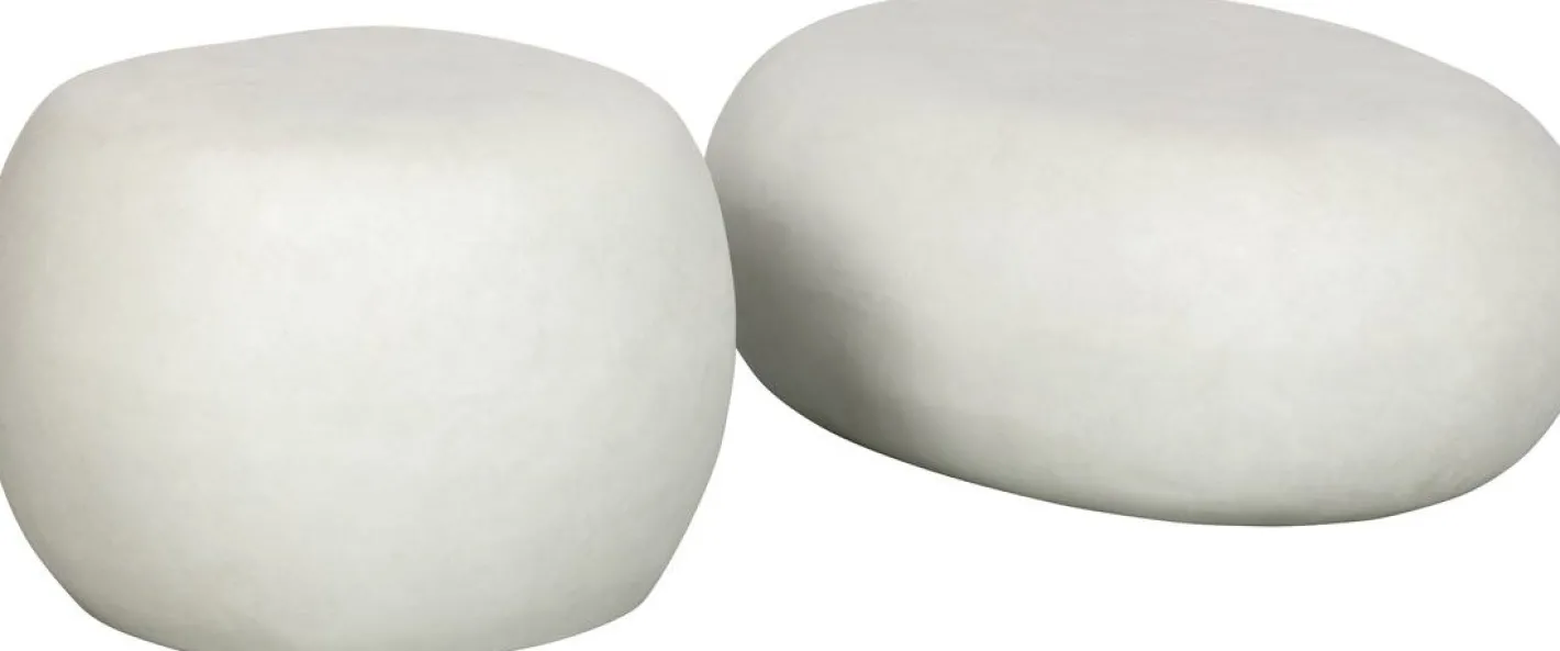 Best vtwonen Pebble Bijzettafel White