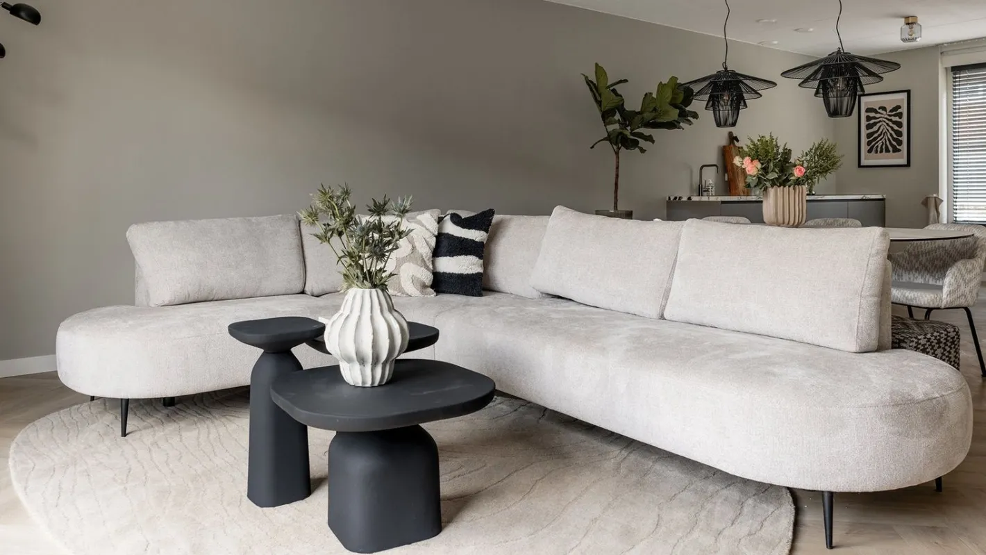 Outlet By Boo Pebble Vloerkleed Beige