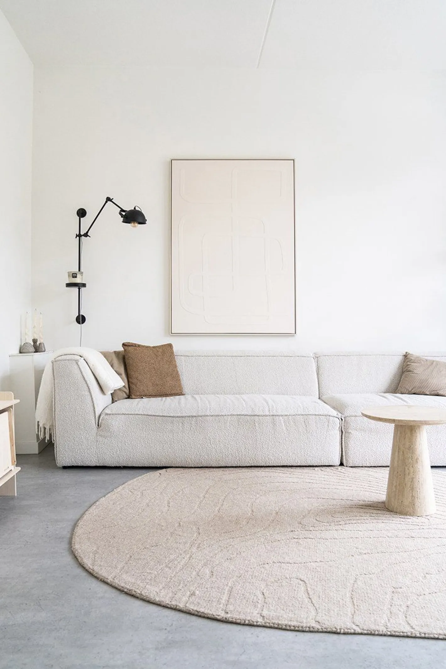 Outlet By Boo Pebble Vloerkleed Beige