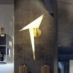 Hot Moooi Perch Wandlamp Wit, goud